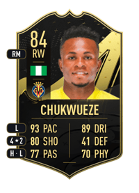 Samuel Chukwueze Team of the Week 84 OVR