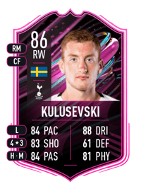 Dejan Kulusevski FUT Ballers 86 OVR