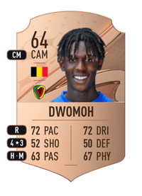 Pierre Dwomoh Rare 64 OVR