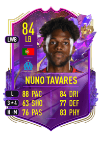 Nuno Tavares FUT Future Stars 84 OVR