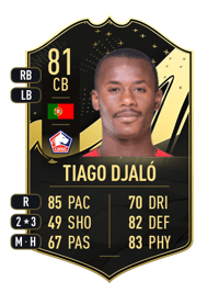Tiago Djaló Team of the Week 81 OVR