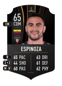 Joseph Espinoza CONMEBOL LIBERTADORES 65 OVR