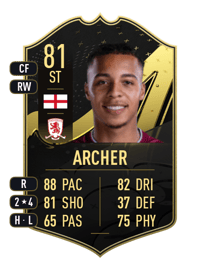Cameron Archer Team of the Week 81 OVR