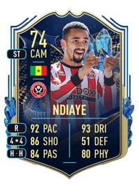 Iliman Ndiaye Team of the Season 74 OVR