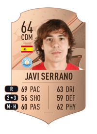 Javi Serrano Rare 64 OVR