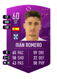 Iván Romero Future Stars Swaps Token 60 OVR