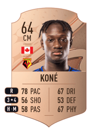 Ismaël Koné Rare 64 OVR