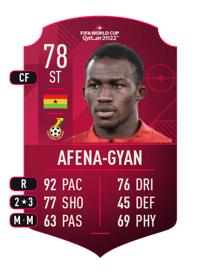 Felix Afena-Gyan World Cup Player 78 OVR