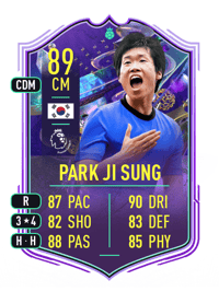 Park Ji Sung FANTASY FUT HEROES 89 OVR