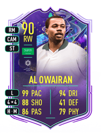 Saeed Al Owairan FANTASY FUT HEROES 90 OVR