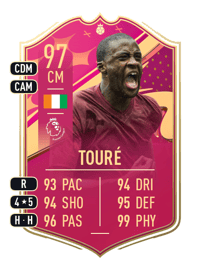 Yaya Touré FUTTIES Heroes 97 OVR