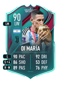 Ángel Di María World Cup Team of the Tournament 90 OVR