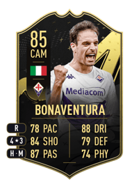 Giacomo Bonaventura Team of the Week 85 OVR