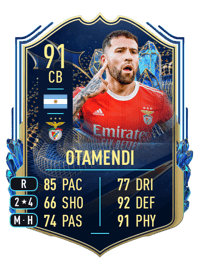 Nicolás Otamendi Team of the Season 91 OVR