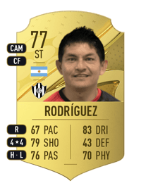 Luis Miguel Rodríguez Rare 77 OVR