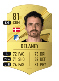 Thomas Delaney Rare 81 OVR
