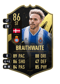 Martin Braithwaite Team of the Week 86 OVR