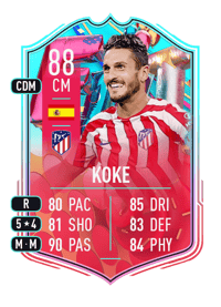 Koke FUT Birthday 88 OVR