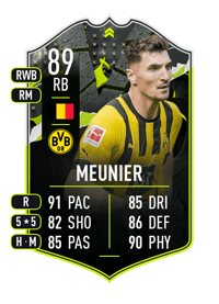 Thomas Meunier SHOWDOWN PLUS 89 OVR