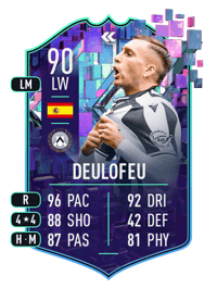 Deulofeu Flashback Player 90 OVR