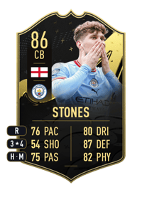 John Stones Team of the Week 86 OVR