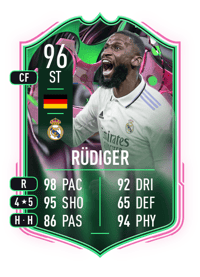 Antonio Rüdiger SHAPESHIFTERS 96 OVR