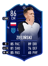 Piotr Zieliński UEFA Champions League MOTM 86 OVR