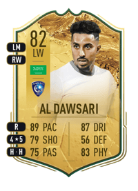 Salem Al Dawsari HISTORY MAKERS 83 OVR