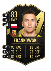 Przemysław Frankowski Team of the Week 83 OVR