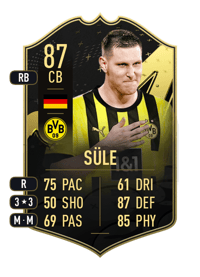 Niklas Süle Team of the Week 87 OVR