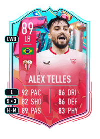 Alex Telles FUT Birthday 89 OVR