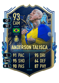 Anderson Talisca Team of the Season 93 OVR