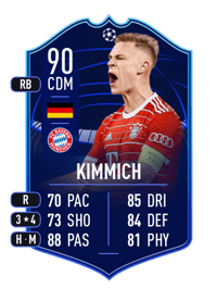 Joshua Kimmich UEFA Champions League MOTM 90 OVR