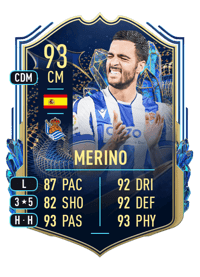 Merino Team of the Season 93 OVR