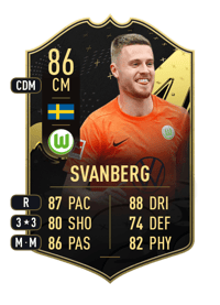 Mattias Svanberg Team of the Week 86 OVR