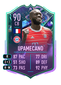 Dayot Upamecano FANTASY FUT 90 OVR
