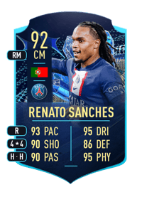 Renato Sanches TEAM OF THE SEASON MOMENTS 92 OVR
