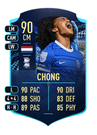 Tahith Chong TEAM OF THE SEASON MOMENTS 90 OVR