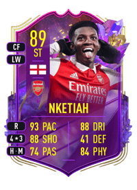 Eddie Nketiah FUT Future Stars 89 OVR