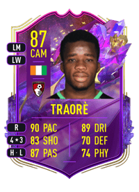 Hamed Junior Traorè FUT Future Stars 87 OVR