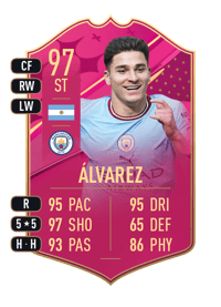 Julián Álvarez FUTTIES 97 OVR
