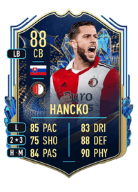 Dávid Hancko Team of the Season 88 OVR