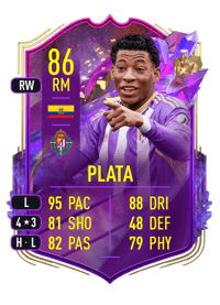 Gonzalo Plata FUT Future Stars 86 OVR