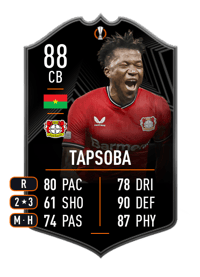 Edmond Tapsoba UEFA Europa League MOTM 88 OVR