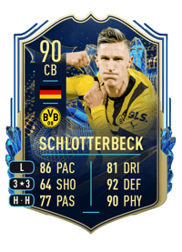 Nico Schlotterbeck Team of the Season 90 OVR