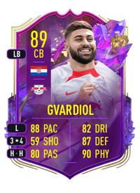 Joško Gvardiol FUT Future Stars 89 OVR