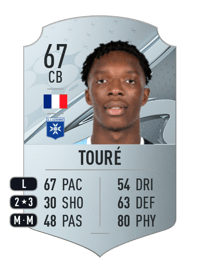 Isaak Touré Rare 67 OVR