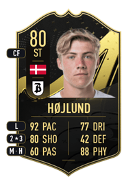 Rasmus Højlund Team of the Week 80 OVR