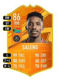 Monnapule Saleng Domestic Man of the Match 86 OVR