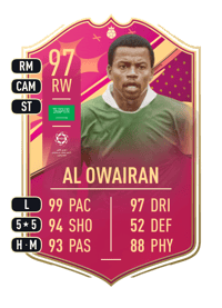 Saeed Al Owairan FUTTIES Heroes 97 OVR